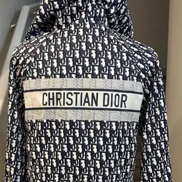 Di*or Print Nylon Jacket Sz.S - Picture 2 of 8